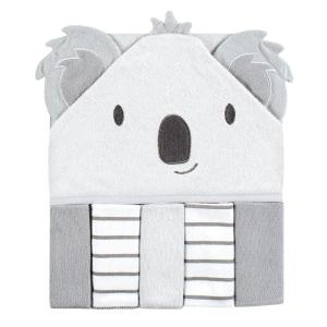 image:imageHudson Baby Unisex Baby Hooded Towel and Five Washcloths Pink Elephant One SizeKoala