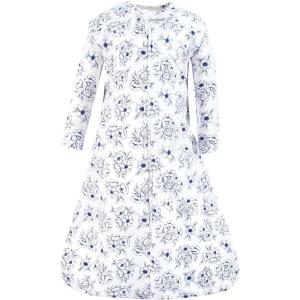 image:imageHudson Baby Unisex Baby Long Sleeve Cotton Jersey Sleeping BagBlue Toile
