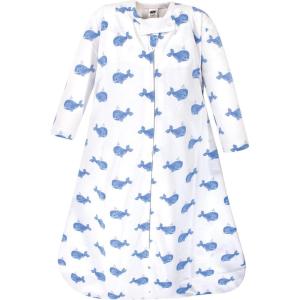 image:imageHudson Baby Unisex Baby Long Sleeve Cotton Jersey Sleeping BagBlue Whale