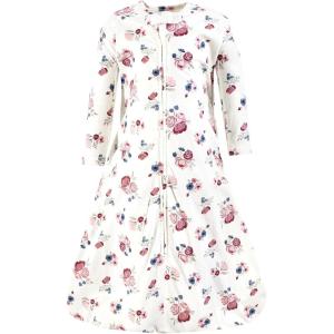 image:imageHudson Baby Unisex Baby Long Sleeve Cotton Jersey Sleeping BagDusty Rose Floral