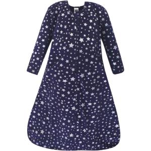 image:imageHudson Baby Unisex Baby Long Sleeve Cotton Jersey Sleeping BagNavy Stars