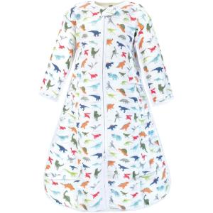 image:imageHudson Baby Unisex Baby Long Sleeve Muslin Sleeping Bag Wearable Blanket Sleep SackDinosaurs