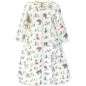image:imageHudson Baby Unisex Baby Long Sleeve Muslin Sleeping Bag Wearable Blanket Sleep SackForest Animals
