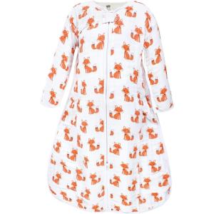 image:imageHudson Baby Unisex Baby Long Sleeve Muslin Sleeping Bag Wearable Blanket Sleep SackFoxes