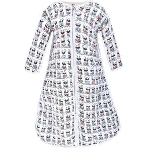 image:imageHudson Baby Unisex Baby Long Sleeve Muslin Sleeping Bag Wearable Blanket Sleep SackFrench Dog