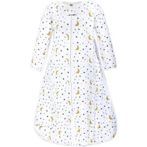 image:imageHudson Baby Unisex Baby Long Sleeve Muslin Sleeping Bag Wearable Blanket Sleep SackMoon