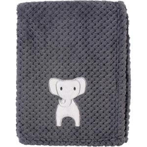 image:imageHudson Baby Unisex Baby Plush Waffle Blanket Hedgehog One SizeModern Elephant