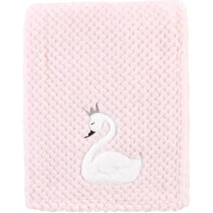 image:imageHudson Baby Unisex Baby Plush Waffle Blanket Hedgehog One SizeSwan