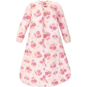 image:imageHudson Baby Unisex Baby Premium Quilted Long Sleeve Sleeping Bag and Wearable BlanketBlush Rose