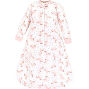 image:imageHudson Baby Unisex Baby Premium Quilted Long Sleeve Sleeping Bag and Wearable BlanketCoral Unicorn