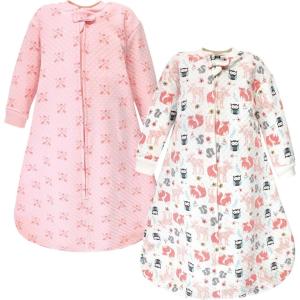 image:imageHudson Baby Unisex Baby Premium Quilted Long Sleeve Sleeping Bag and Wearable BlanketGirl Forest