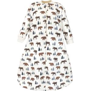 image:imageHudson Baby Unisex Baby Premium Quilted Long Sleeve Sleeping Bag and Wearable BlanketMoose Bear