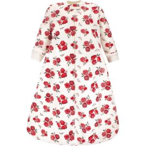 image:imageHudson Baby Unisex Baby Premium Quilted Long Sleeve Sleeping Bag and Wearable BlanketRed Rose
