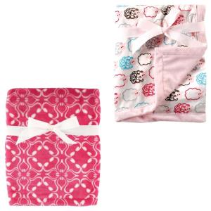 image:imagePlush Blanket 2PkBlossomPink Sheep
