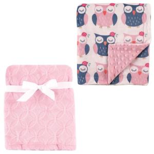 image:imagePlush Blanket 2PkCircleOwls