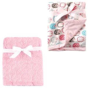 image:imagePlush Blanket 2PkCirclePink Sheep