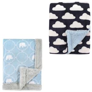 image:imagePlush Blanket 2PkElephantClouds
