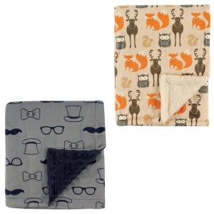 image:imagePlush Blanket 2PkGentlemanForest