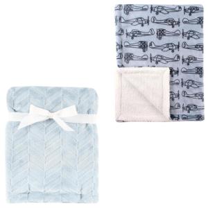 image:imagePlush Blanket 2PkHerringboneAirplane