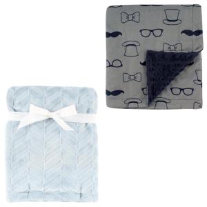 image:imagePlush Blanket 2PkHerringboneGentleman