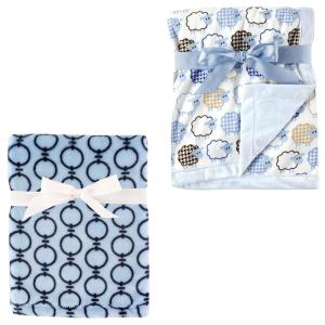 image:imagePlush Blanket 2PkLinksBlue Sheep