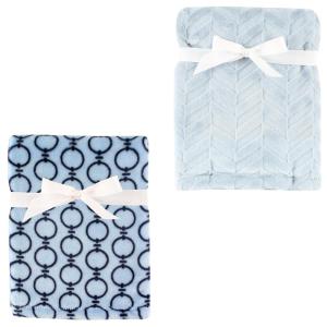 image:imagePlush Blanket 2PkLinksHerringbone