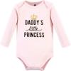 image:imageHudson Baby Baby Girls Cotton Longsleeve Bodysuits 3packDaddys Little Princess