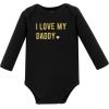 image:imageHudson Baby Baby Girls Cotton Longsleeve Bodysuits 3packDaddys Little Princess