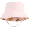image:imageHudson Baby Baby Hudson Baby Unisex Baby Sun Protection Hat Flamingo Rainbow Stripe 012 MonthsOranges Stripe