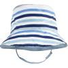 image:imageHudson Baby Baby Hudson Baby Unisex Baby Sun Protection Hat Flamingo Rainbow Stripe 012 MonthsShark Stripe