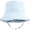 image:imageHudson Baby Baby Hudson Baby Unisex Baby Sun Protection Hat Flamingo Rainbow Stripe 012 MonthsShark Stripe