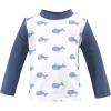 image:imageHudson Baby BabyGirls Swim Rashguard SetBlue Whale