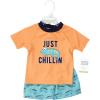 image:imageHudson Baby BabyGirls Swim Rashguard SetChameleon