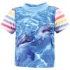 image:imageHudson Baby BabyGirls Swim Rashguard SetGirl Dolphin