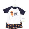 image:imageHudson Baby BabyGirls Swim Rashguard SetJust Chillin
