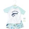 image:imageHudson Baby BabyGirls Swim Rashguard SetLooking Sharp Shark