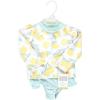image:imageHudson Baby BabyGirls Swim Rashguard SetMint Lemons