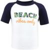 image:imageHudson Baby BabyGirls Swim Rashguard SetNavy Palm