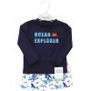 image:imageHudson Baby BabyGirls Swim Rashguard SetOcean Explorer