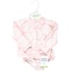 image:imageHudson Baby BabyGirls Swim Rashguard SetPink Doily