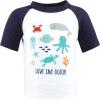 image:imageHudson Baby BabyGirls Swim Rashguard SetSea Characters