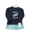image:imageHudson Baby BabyGirls Swim Rashguard SetSea Turtle