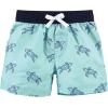 image:imageHudson Baby BabyGirls Swim Rashguard SetSea Turtle