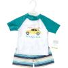 image:imageHudson Baby BabyGirls Swim Rashguard SetSurfer Dude