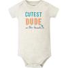 image:imageHudson Baby Infant Boys Cotton Bodysuits 5PackCutest Beach Dude