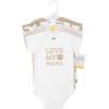 image:imageHudson Baby Infant Boys Cotton Bodysuits 5PackMamas Taupe Bear