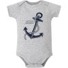 image:imageHudson Baby Infant Boys Cotton Bodysuits 5PackNautical Anchor