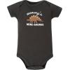 image:imageHudson Baby Infant Boys Cotton Bodysuits 5PackStrong Like Daddy Dino