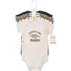 image:imageHudson Baby Infant Boys Cotton Bodysuits 5PackStrong Like Daddy Dino