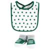 image:imageHudson Baby Unisex Baby Cotton Bib and Sock Set Cowboy One SizeCutest Clover